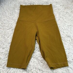 Lululemon Align Super High Rise Short *10" Gold Spice